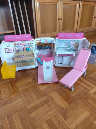 Ambulancia Barbie Juguete Niña