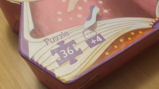 Puzzle Cenicienta Djeco 36 piezas