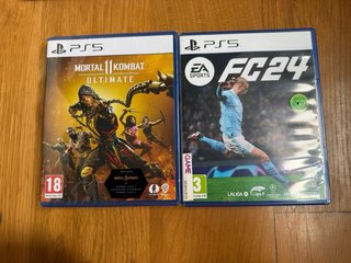 Lote 9 Juegos PS5: Hogwarts, Elden Ring, FC24...