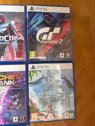 Lote 9 Juegos PS5: Hogwarts, Elden Ring, FC24...