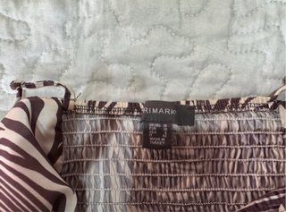 Top pañuelo estampado Primark talla 38 / M nuevo