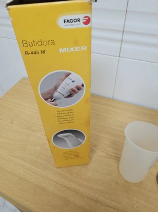 Batidora Fagor 400W con vaso