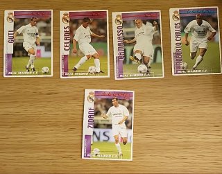Lote 61 cromos Magic Box y Panini fútbol 2002-03