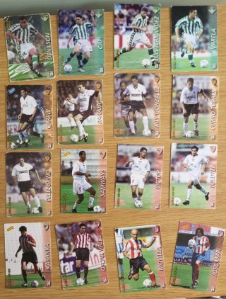 Lote 61 cromos Magic Box y Panini fútbol 2002-03
