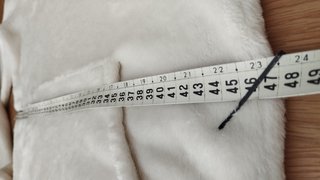 Sudadera felpa blanca con capucha Bolsillo canguro
