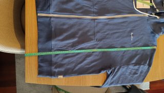 Sudadera Pepe Jeans cremallera azul