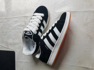 Adidas Campus Zapatillas Negras Blancas