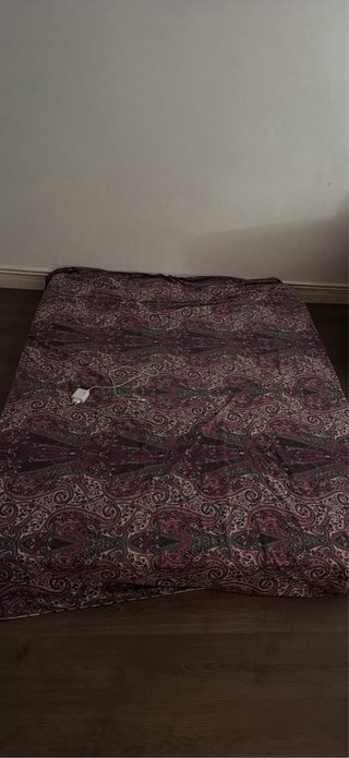 Colchón de tela estampado