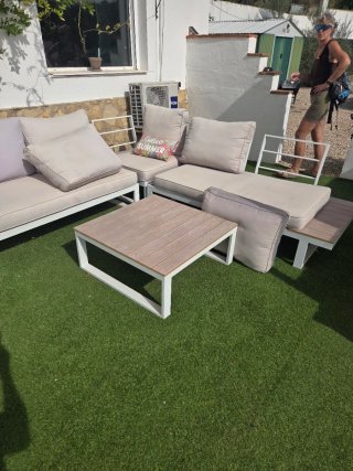 Conjunto Muebles Exterior Leroy Merlin