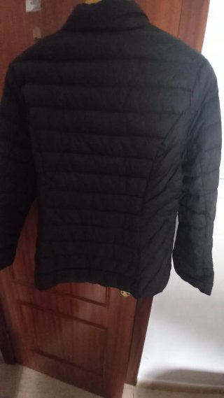 Chaqueta Sfera Plumas Negra
