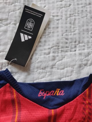 Camiseta España 2 Estrellas Player version Rodri