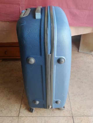 Maleta Rígida Tempo Grande Azul