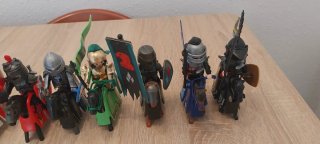 Playmobil,caballeros,castillo,lote,medievales