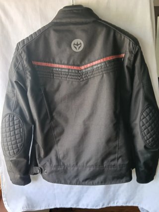 Chaqueta moto ARMURE negra mujer