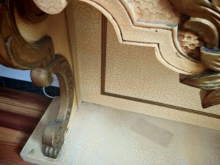 Consola Entrada Elegante Mármol y Madera