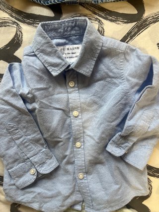 Lote 6 Camisas Niño 9-12 Meses