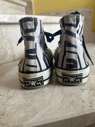 Converse Chuck Taylor Caña Alta Zebra