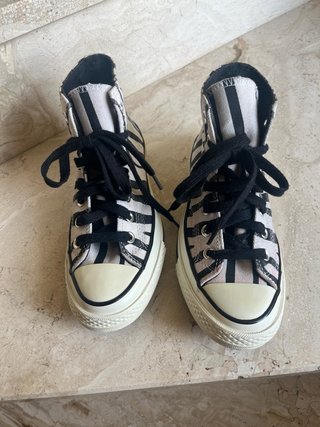 Converse Chuck Taylor Caña Alta Zebra