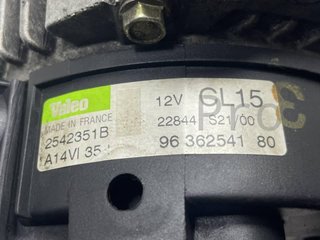 ALTERNADOR CITROEN EVASION 9636254180 1999 - 2002