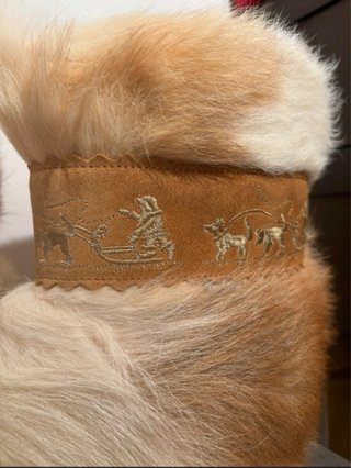 Botas de nieve de reno