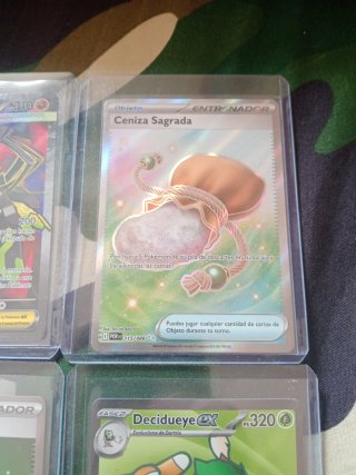 Pack 4 Cartas Pokémon: Mega-Zygarde EX, Decidueye