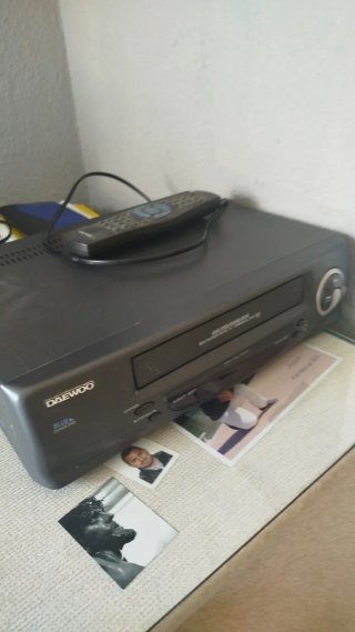 Reproductor VHS Daewoo Negro