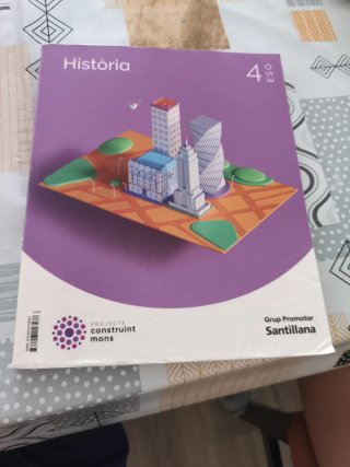Libro Historia 4 ESO Santillana