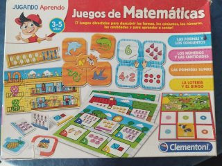 Juegos de Matemáticas Clementoni 3-5 años