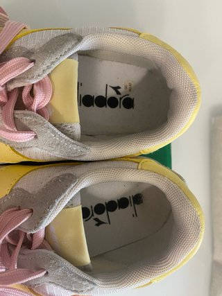 Sneakers Diadora Beige e Giallo