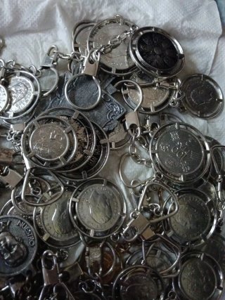 Colección Llaveros Monedas Antiguas