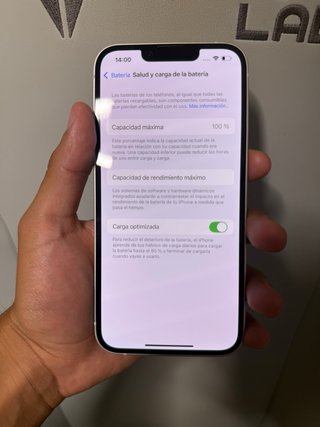 iPhone 14 100% Bateria Blanco