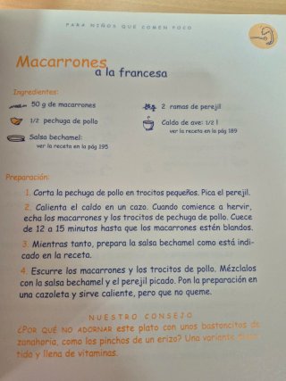 Recetas para bebés y niños