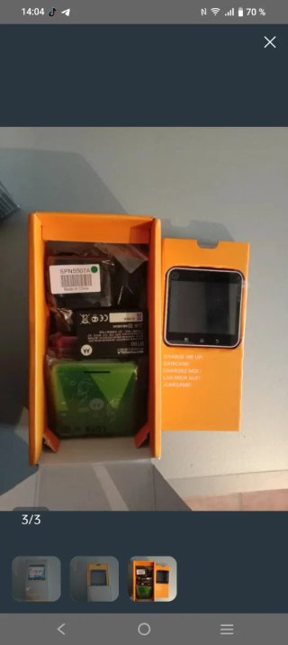 Motorola Flipout Nuevo Caja
