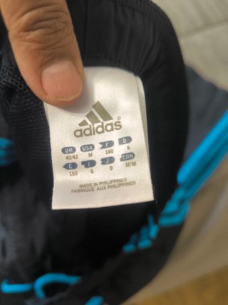 Conjunto Deportivo Adidas Negro y Azul