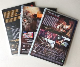 DVDs Colección Tony Jaa.