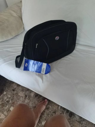 Bolso de viaje American Tourister negro