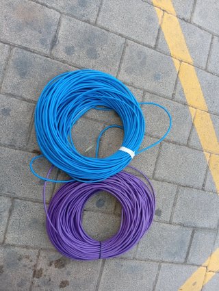 Cables de datos 200m (Azul y Morado)