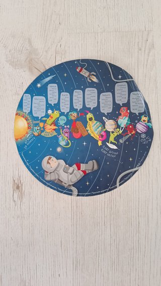 Puzzle Hape Sistema Solar 102 piezas