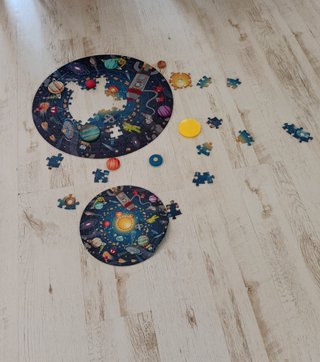 Puzzle Hape Sistema Solar 102 piezas