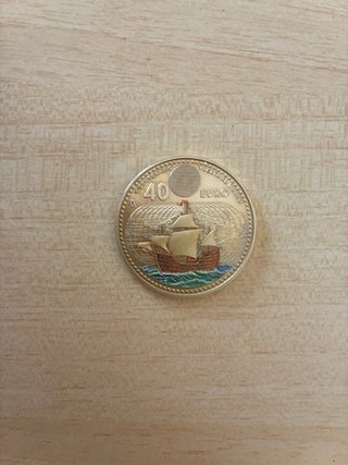 40€ España 2022 V Centenario Vuelta al Mundo