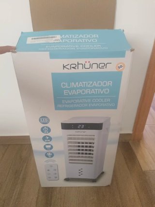 Krhüner Climatizador Evaporativo 65W
