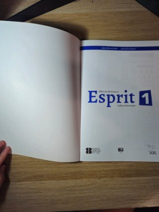 Esprit, 1, Méthode de français Cahier d'Exercicies