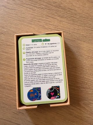 Juego de cartas Myster animo Djeco