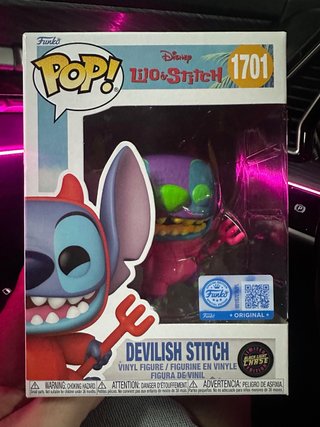 Funko Pop! Lilo & Stitch 1701 Devilish Stitch Chas