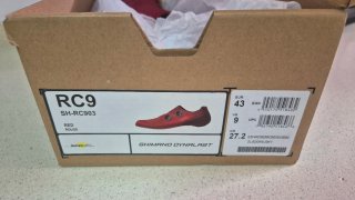 Zapatillas Shimano Sphyre RC902 Talla 43 Roja