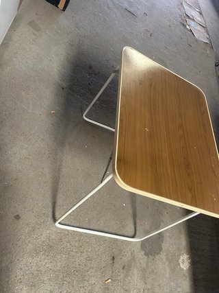 Mesa auxiliar plegable madera