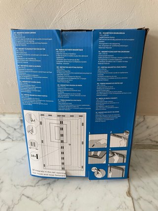 Cortina Magnética Puerta Mosquitera 100x210cm