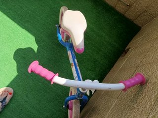 Bicicleta infantil sin pedales Frozen