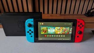 Nintendo Switch V1 Completa Azul/Rojo