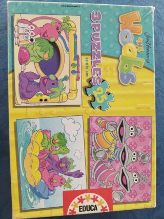 Puzzle 3 Puzzles 25 Piezas Educa Jim Henson